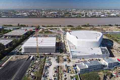  arena metropole drone photo video bordeaux