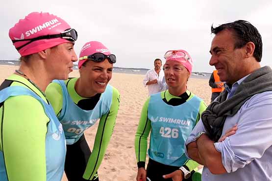 raid deli d'elles video bassin arcachon evenement laure Manaudou bordeaux video photo